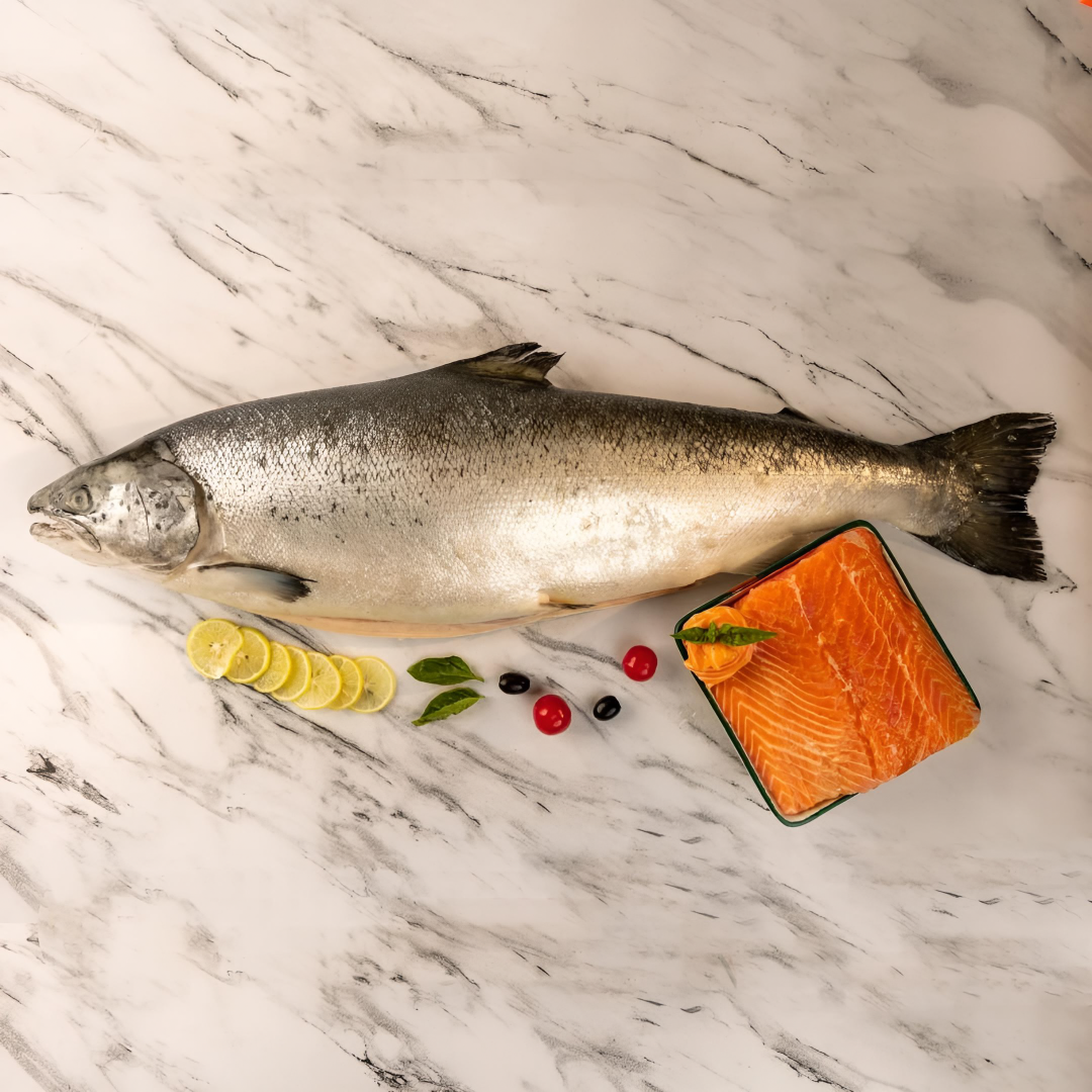 Indian Salmon / Rawas Whole (1kg)